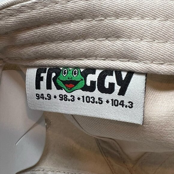 Froggy Pittsburgh Country Music FM Radio Station Strapback Dad Hat Cap Spell Out - Picture 8 of 10